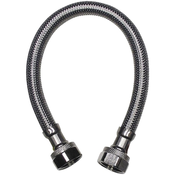 B & K 1/2 In. F x 1/2 In. C X 9 In. L Stainless Steel Faucet Connector 496-060 - main